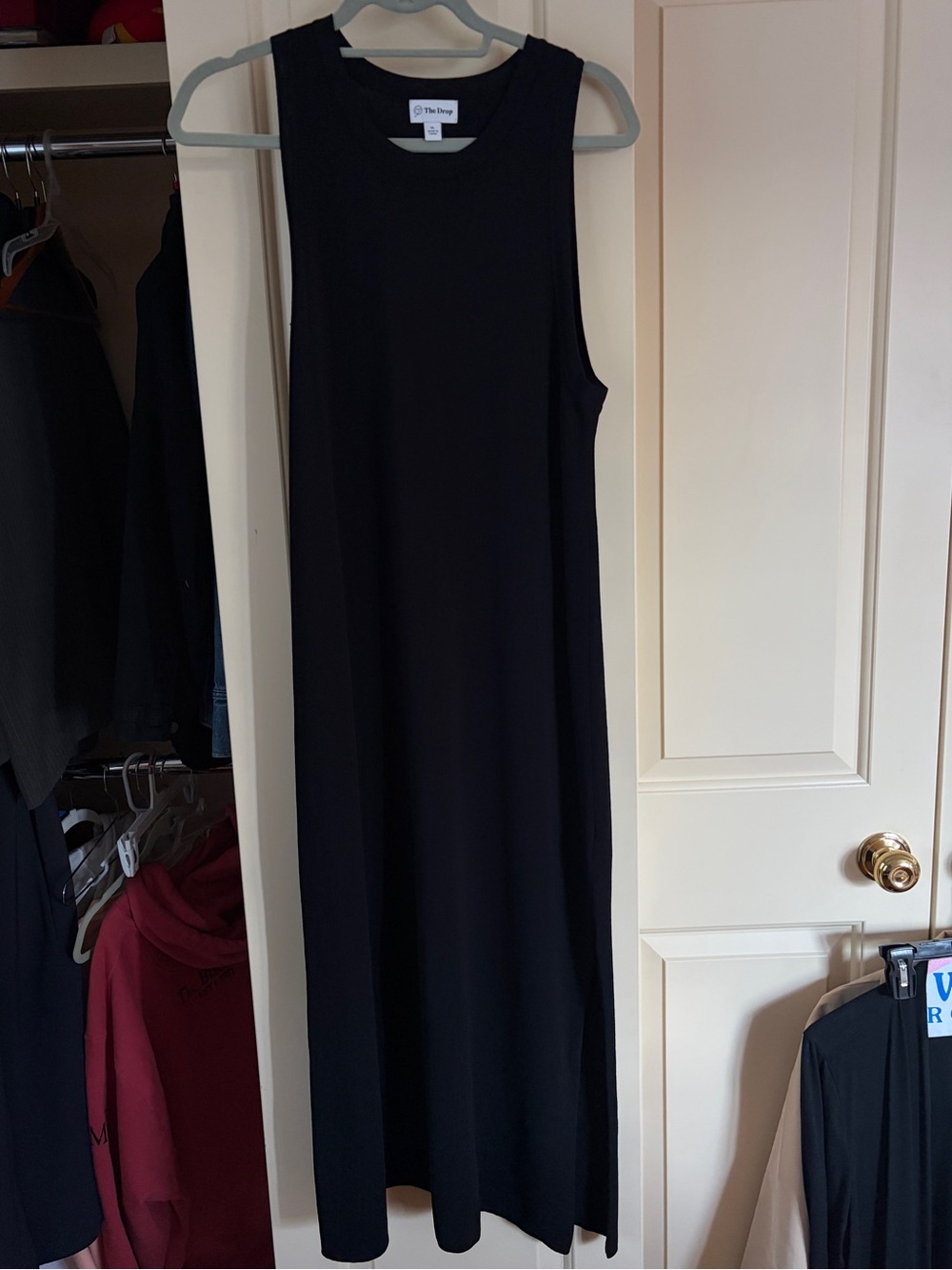 The Row Black Sleeveless Maxi Dress